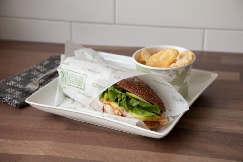 (May 2022) Eco-Products Introduces New Compostable Sandwich Wrap 