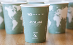 Eco-Products Compostable World Art Hot Cup