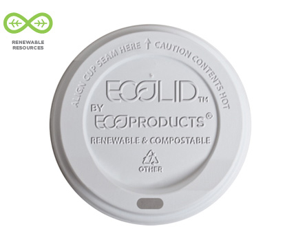 EcoLid® Renewable Hot Cup Lids