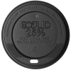 Large Black EcoLid® 25% Post-Consumer Recycled Content Hot Cup Lid