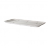 Renewable & Compostable Sugarcane Meat & Produce Trays, 11.02 x 6.02 x 0.56in, 10S