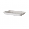 Renewable & Compostable Sugarcane Meat & Produce Trays, 9.5 x 7.17 x 1.13in, 4D
