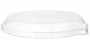 WorldView™ 100% Recycled Content Lid, Fits 9in Round Sugarcane Take-Out Containers